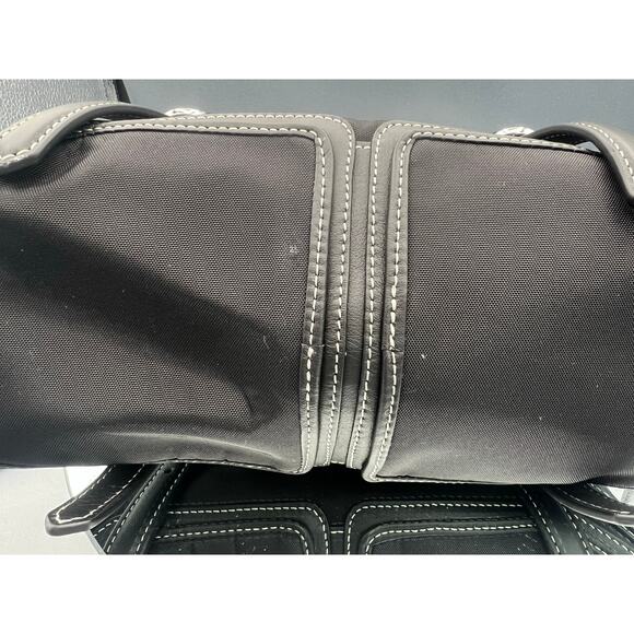 3.1 Phillip Lim Pashli Moto Nylon Satchel in black with silver-tone hardware - Picture 9 of 9